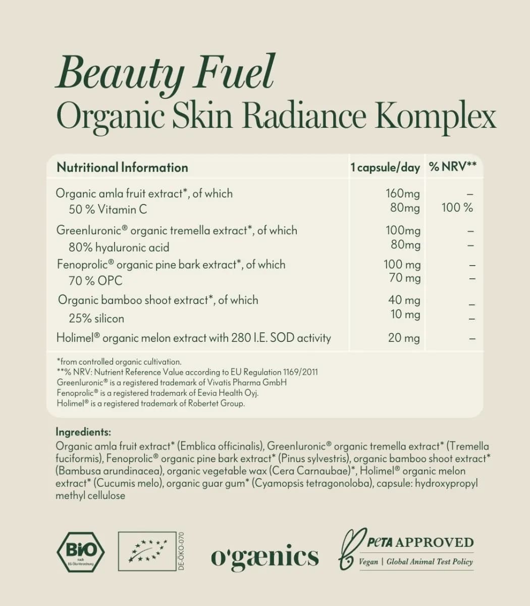BEAUTY FUEL SKIN RADIANCE KOMPLEX
