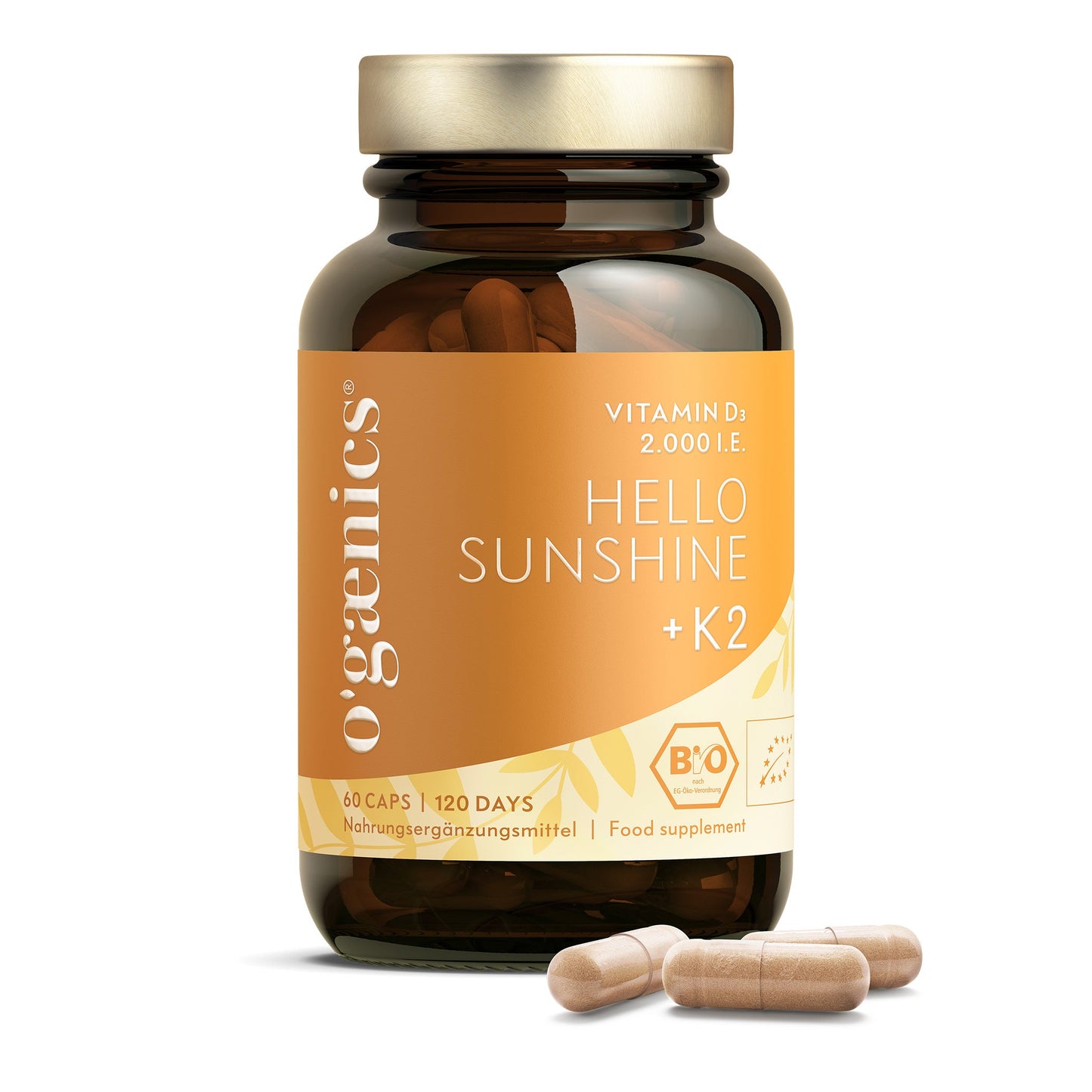 HELLO SUNSHINE PLUS K2 VITAMIN D3 KOMPLEX 2.000 I.E.