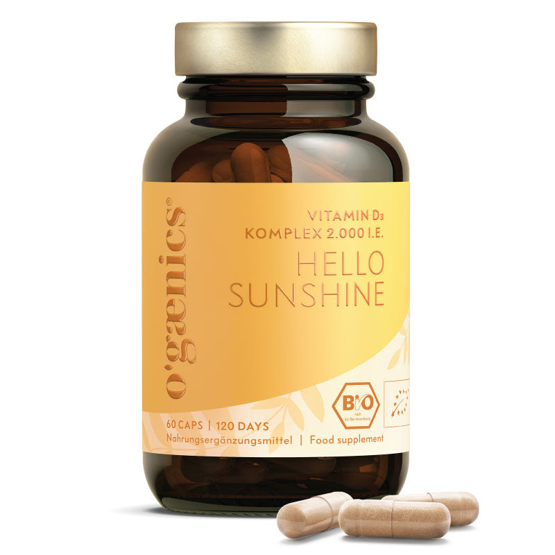 HELLO SUNSHINE VITAMIN D3 KOMPLEX 2.000 I.E.